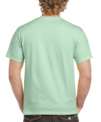 Футболка унисекс GILDAN Heavy, бледно-зелёный (mint green) (2076)
