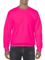 Реглан унисекс GILDAN Heavy Blend, ярко-розовый (safety pink) (3192)