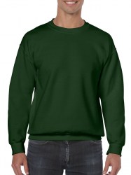 Реглан унисекс GILDAN Heavy Blend, тёмно-зелёный (forest green) (3176)