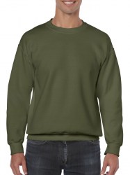 Реглан унисекс GILDAN Heavy Blend, армейский (military green) (3189)