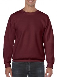 Реглан унисекс GILDAN Heavy Blend, тёмно-бордовый (maroon) (3573)