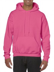 Реглан с капюшоном GILDAN Heavy Blend, ярко-розовый (safety pink) (3221)