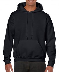 Реглан с капюшоном GILDAN Heavy Blend, чёрный (black) (2304)