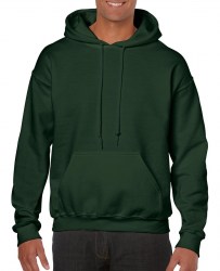 Реглан с капюшоном GILDAN Heavy Blend, тёмно-зелёный (forest green) (3200)