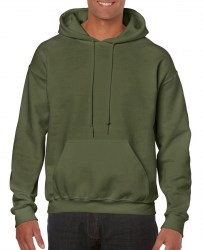 Реглан с капюшоном GILDAN Heavy Blend, армейский (military green) (3216)