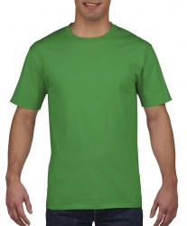 Футболка унисекс GILDAN Premium, ярко-зелёный (irish green) (2243)
