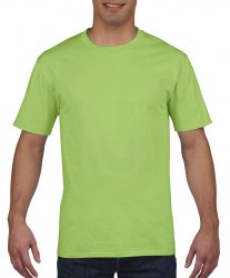 Футболка унисекс GILDAN Premium, лайм (lime) (2245)