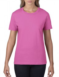 Футболка женская GILDAN Premium, розовый (azalea) (2254)