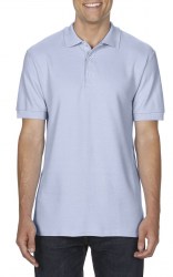 Рубашка поло унисекс GILDAN Premium Cotton 223, голубой (light blue) (2137)