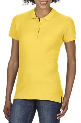 Рубашка поло женская GILDAN Premium Cotton 223, жёлтый (daisy) (2150)
