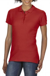 Рубашка поло женская GILDAN Premium Cotton 223, красный (red) (2160)