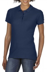 Рубашка поло женская GILDAN Premium Cotton 223, тёмно-синий (navy) (2158)