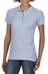 Рубашка поло женская GILDAN Premium Cotton 223, голубой (light blue) (2155)