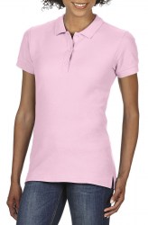 Рубашка поло женская GILDAN Premium Cotton 223, светло-розовый (light pink) (2156)