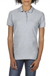 Рубашка поло женская GILDAN Premium Cotton 223, серый (sport grey) (2162)