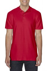 Рубашка поло мужкая GILDAN SoftStyle 177, красный (red) (64800-199C)