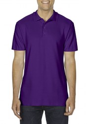 Рубашка поло мужкая GILDAN SoftStyle 177, фиолетовый (purple) (1981)