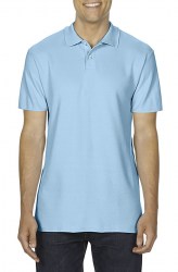 Рубашка поло мужкая GILDAN SoftStyle 177, голубой (light blue) (64800-543C)