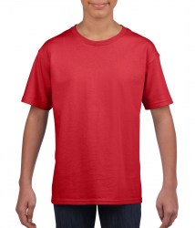 Футболка детская GILDAN SoftStyle JN, красный (red) (2004)