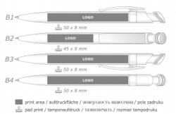 Ручка шариковая VIVA PENS Polo New, жёлтый P4-New-0104 