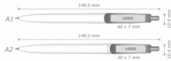 Ручка шариковая Viva Pens Cleo rubber, желтый CLR4-0104