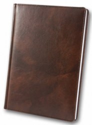 Ежедневник A5 BRISK Madera, коричневый