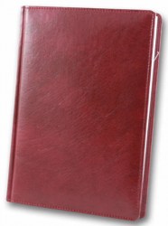 Ежедневник A5 BRISK Madera, бордовый