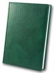 Ежедневник A5 BRISK Madera, зелёный