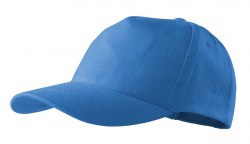 Кепка унисекс MALFINI 5P, лазурный (307-14)