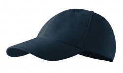 Кепка унисекс MALFINI 6P, тёмно-синий (305-02)