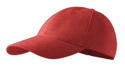 Кепка унисекс MALFINI 6P, бордовый (305-13)