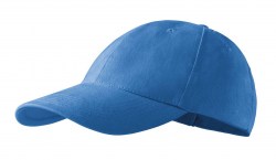Кепка унисекс MALFINI 6P, лазурный (305-14)