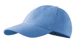Кепка унисекс MALFINI 6P, голубой (305-15)