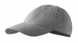 Кепка унисекс MALFINI 6P, серый (305-25)