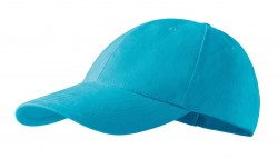 Кепка унисекс MALFINI 6P, бирюзовый (305-44)
