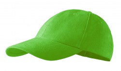 Кепка унисекс MALFINI 6P, зелёное яблоко (305-92)