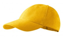 Кепка детская MALFINI JN 6P, жёлтый (303-04)