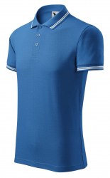 Рубашка поло мужская MALFINI Urban 200, лазурный (azure blue) (2597)