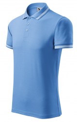 Рубашка поло мужская MALFINI Urban 200, голубой (sky blue) (3593)