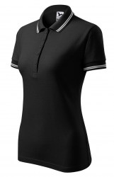 Рубашка поло женская MALFINI Urban 200, чёрный (black) (2601)