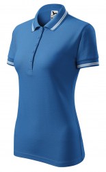 Рубашка поло женская MALFINI Urban 200, лазурный (azure blue) (3594)