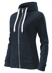 Реглан женский на молнии MALFINI Voyage, тёмно-синий (navy blue) (2767)