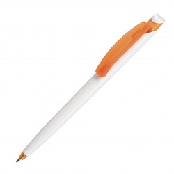  Ручка шариковая VIVA PENS Mico white-bis, оранжевый MCH5-0104