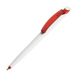 Ручка шариковая VIVA PENS Mico white-bis, красный MCH03-0104