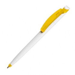  Ручка шариковая VIVA PENS Mico white-bis, жёлтый  MCH4-0104