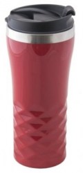 Термочашка пластиковая Albero, 350 мл, красный (34N706410)
