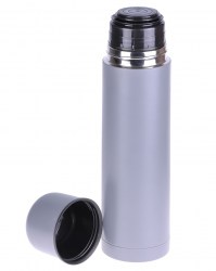 Термоc стальной Basic, 750 мл, серый (2601-10)