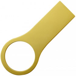 Флешка металлическая, USB 2.0, золотистый (S0495-3)