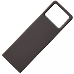 Флешка металлическая, USB 2.0, чёрный (S0496-2)