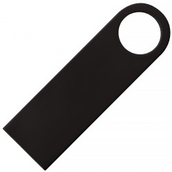 Флешка металлическая, USB 2.0, чёрный (S0497-2)